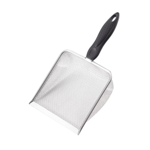 Baoblaze Katzen Müll Schaufel Kitty Metal Scooper Reinigungswerkzeug Hochleistungssand Sifter Katzenstreu Schaufel Sieben Schaufeln für Welpen, Mesh 4.3x4.3 Mm Baoblaze Katzen Müll Schaufel Kitty Metal Scooper Reinigungswerkzeug Hochleistungssand Sifter Katzenstreu Schaufel Sieben Schaufeln für Welpen, Mesh 4.3x4.3 Mm von Baoblaze