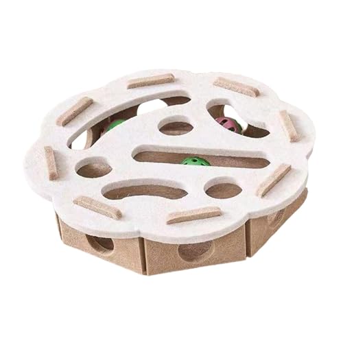 Baoblaze Katzen-Puzzlespielzeug mit Glöckchenbällen, Filz-Aktivitätszentrum, fördert die Jagd, interaktives Katzenspielzeug, lustiges Labyrinthspiel für Katzen, Kaffee, Blume Baoblaze Katzen-Puzzlespielzeug mit Glöckchenbällen, Filz-Aktivitätszentrum, fördert die Jagd, interaktives Katzenspielzeug, lustiges Labyrinthspiel für Katzen, Kaffee, Blume von Baoblaze