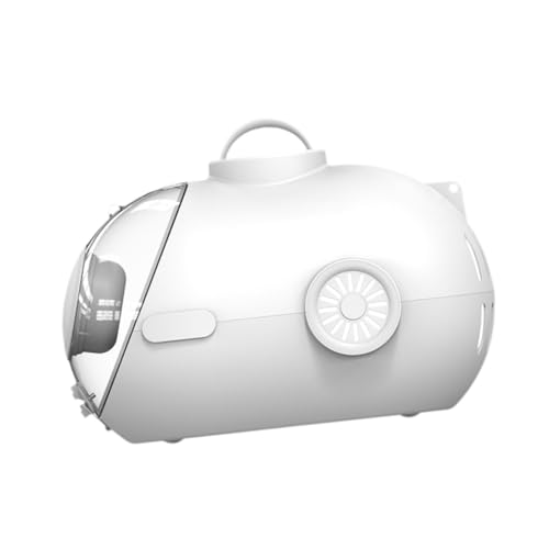 Baoblaze Katzen-Reisetasche, Katzentragetasche, leicht, für kleine Katzen und Hunde, mit verstellbarem Schultergurt, Katzentragetasche, Haustiertragetasche, Weiß Baoblaze Katzen-Reisetasche, Katzentragetasche, leicht, für kleine Katzen und Hunde, mit verstellbarem Schultergurt, Katzentragetasche, Haustiertragetasche, Weiß von Baoblaze