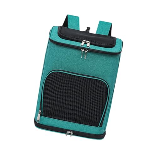 Baoblaze Katzen-Rucksack, leicht, für kleine Hunde, mit Reißverschluss, Oben, stilvoll, atmungsaktiv, Oxford, für Wandern, Trekking, Angeln, GrÜn Baoblaze Katzen-Rucksack, leicht, für kleine Hunde, mit Reißverschluss, Oben, stilvoll, atmungsaktiv, Oxford, für Wandern, Trekking, Angeln, GrÜn von Baoblaze
