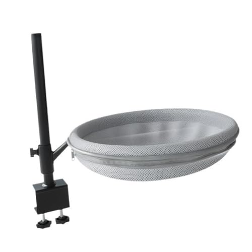 Baoblaze Katzen-Schreibtischbett, Hängemattenstange, weich, trägt bis zu 27,2 kg, um 360° drehbares Schreibtisch-Katzenbett für den Nachttisch im, Netzgewebe Baoblaze Katzen-Schreibtischbett, Hängemattenstange, weich, trägt bis zu 27,2 kg, um 360° drehbares Schreibtisch-Katzenbett für den Nachttisch im, Netzgewebe von Baoblaze