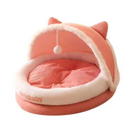 Baoblaze Katzenbett für Hauskatzen, halbgeschlossenes Katzennest, Haustier-Schlafbett, Hundebett, Katzenhaus für Hunde, Kätzchen, Welpen, Katzen, Pink L Baoblaze Katzenbett für Hauskatzen, halbgeschlossenes Katzennest, Haustier-Schlafbett, Hundebett, Katzenhaus für Hunde, Kätzchen, Welpen, Katzen, Pink L von Baoblaze