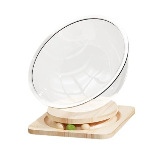 Baoblaze Katzenbett in Raumkapselform für Innenkatzen, transparent, Aktivitätszentrum, mit Trackbällen, Spielzeug, Schlafnest, Haustierbedarf für Kätzchen, M Baoblaze Katzenbett in Raumkapselform für Innenkatzen, transparent, Aktivitätszentrum, mit Trackbällen, Spielzeug, Schlafnest, Haustierbedarf für Kätzchen, M von Baoblaze
