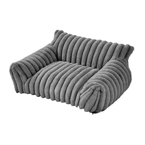 Baoblaze Katzencouchbett, Hundebett, weich, bequem, modisch, rutschfeste Unterseite, tragbare Katzenbetten für Hauskatzen, Katzensofa für Kätzchen, Katzen, Grau Baoblaze Katzencouchbett, Hundebett, weich, bequem, modisch, rutschfeste Unterseite, tragbare Katzenbetten für Hauskatzen, Katzensofa für Kätzchen, Katzen, Grau von Baoblaze
