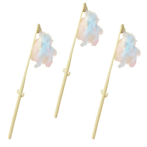 Baoblaze Katzenfederspielzeug, Katzenstabspielzeug, Katzenangel, 38 cm, lustig, IQ-steigernd, Katzenstabspielzeug, Kätzchenspielzeug für Hauskatzen, Jagdspiel, gelber Kaktus Baoblaze Katzenfederspielzeug, Katzenstabspielzeug, Katzenangel, 38 cm, lustig, IQ-steigernd, Katzenstabspielzeug, Kätzchenspielzeug für Hauskatzen, Jagdspiel, gelber Kaktus von Baoblaze