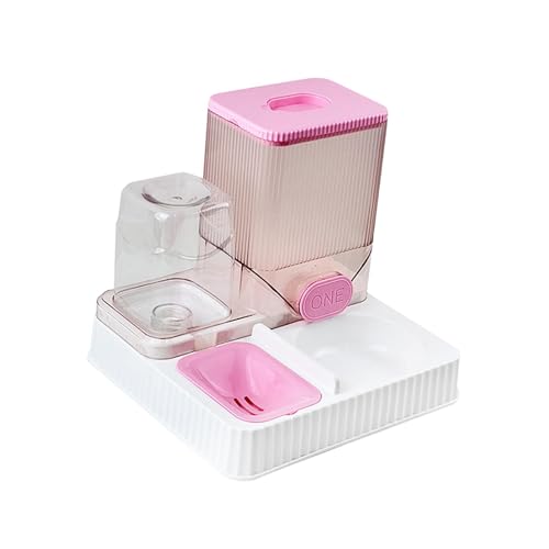 Baoblaze Katzenfutterspender und Wasserspender, Tierfutteraufbewahrung, Hundefutterspender, automatischer Futterspender für kleine Tiere und Hunde, Rosa ohne Schüssel Baoblaze Katzenfutterspender und Wasserspender, Tierfutteraufbewahrung, Hundefutterspender, automatischer Futterspender für kleine Tiere und Hunde, Rosa ohne Schüssel von Baoblaze