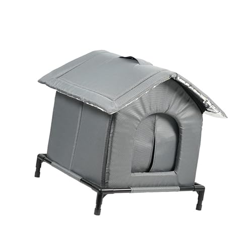 Baoblaze Katzenhaus für draußen, Katzenhaus, erhöhter Warmer Schutz, Unterschlupf für Wilde Katzen, Haustierbedarf für den für Winter, Scheune, XL Baoblaze Katzenhaus für draußen, Katzenhaus, erhöhter Warmer Schutz, Unterschlupf für Wilde Katzen, Haustierbedarf für den für Winter, Scheune, XL von Baoblaze