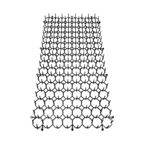 Baoblaze Katzenkotmatte mit Spikes Katzenabschreckungsmatte Praktischer Möbelschutz Dornenpolster Stachelstreifen für Innenfenster Sofawand von Baoblaze