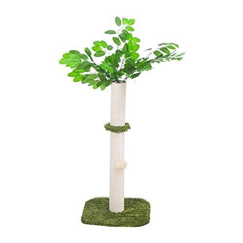 Baoblaze Katzenkratzbaum, vertikaler Katzenkratzer, schützen Sie Ihre Möbel mit interaktivem Ballspielzeug, hoher Kätzchen-Katzenbaum, Sisal-Kratzbaum, Stil b von Baoblaze