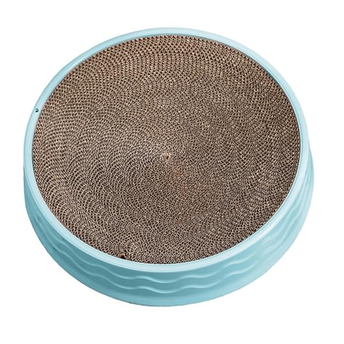 Baoblaze Katzenkratzbett, Haustiersofa, 42 x 8,5 cm, Schleifklauenschale, Möbelschutz, Kratzunterlage, Katzenkratzkarton, Spielruhe, Blau Baoblaze Katzenkratzbett, Haustiersofa, 42 x 8,5 cm, Schleifklauenschale, Möbelschutz, Kratzunterlage, Katzenkratzkarton, Spielruhe, Blau von Baoblaze
