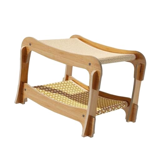 Baoblaze Katzenkratzbett, Lounge-Schlafbett, atmungsaktiv für den Sommer, Doppelstockbett, verhindert Möbelschäden für Hauskatzen, Kratzpad Baoblaze Katzenkratzbett, Lounge-Schlafbett, atmungsaktiv für den Sommer, Doppelstockbett, verhindert Möbelschäden für Hauskatzen, Kratzpad von Baoblaze