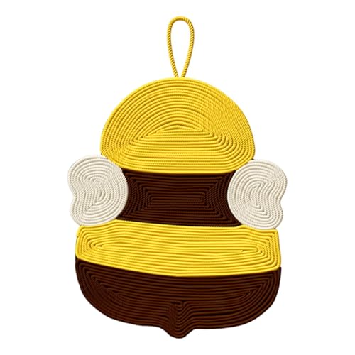Baoblaze Katzenkratzer -Katze Katze Schlafkissen Schleifklauen schützen Sofa und Möbel mit hängenden Gurt Haustier Vorräte Hängende Matte Spiel, Biene Baoblaze Katzenkratzer -Katze Katze Schlafkissen Schleifklauen schützen Sofa und Möbel mit hängenden Gurt Haustier Vorräte Hängende Matte Spiel, Biene von Baoblaze