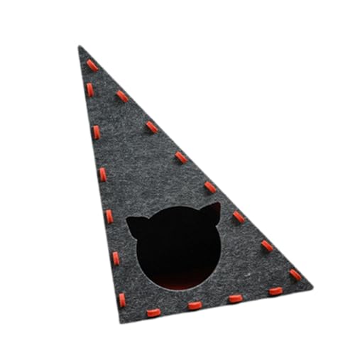 Baoblaze Katzenkratzer Möbelschutz Kätzchen Spielzeug Filz Katzenkratzpadnest für kleine mittelgroße große Katzen, die schlafen, ruhen Sich aus, Rot Und Grau Baoblaze Katzenkratzer Möbelschutz Kätzchen Spielzeug Filz Katzenkratzpadnest für kleine mittelgroße große Katzen, die schlafen, ruhen Sich aus, Rot Und Grau von Baoblaze