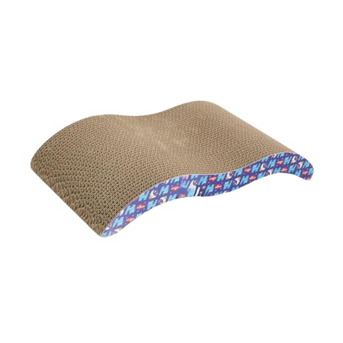 Baoblaze Katzenkratzer Wellblecher Papierkatze Kratzer für Innenkatzen stilvoller interaktiver Spielzeug mit hoher Dichte Geschenkmöbel Beschützer, M Shaped Baoblaze Katzenkratzer Wellblecher Papierkatze Kratzer für Innenkatzen stilvoller interaktiver Spielzeug mit hoher Dichte Geschenkmöbel Beschützer, M Shaped von Baoblaze