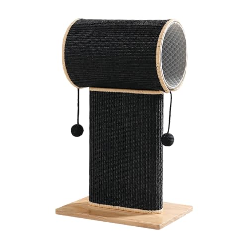 Baoblaze Katzenkratzerpfosten mit Tunnelbett Kätzchen Kratzer Post Sisal Cat Scratcher Schwarz Training Spielzeug Tunnel Kletterrahmen Katze Höhle Baoblaze Katzenkratzerpfosten mit Tunnelbett Kätzchen Kratzer Post Sisal Cat Scratcher Schwarz Training Spielzeug Tunnel Kletterrahmen Katze Höhle von Baoblaze