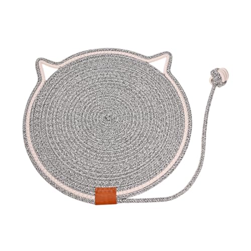 Baoblaze Katzenkratzmatte, rundes Baumwollseil, Möbelschutz, Boden, Katzenkratzmatte für, Couch, Spielen und Entspannen, Wasserwellenfarbe Baoblaze Katzenkratzmatte, rundes Baumwollseil, Möbelschutz, Boden, Katzenkratzmatte für, Couch, Spielen und Entspannen, Wasserwellenfarbe von Baoblaze