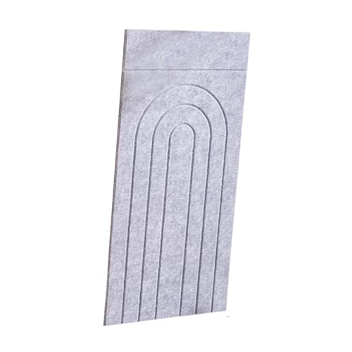 Baoblaze Katzenkratzmatte mit Selbstklebendem Klebeband, zur Wandmontage, verschleißfest, vielseitig einsetzbar, große Schleifkrallen, DIY-Wandkratzer für die, Grau von Baoblaze