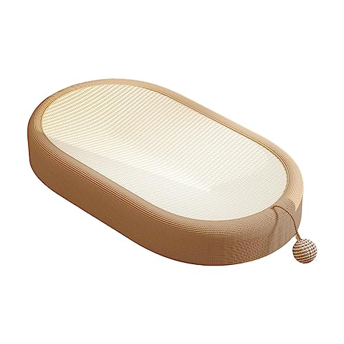 Baoblaze Katzenkratzpad, Schüssel, Katzenkratzpad, Möbelschutz, Verhalten mit Ball, Katzenkratzer, Pappe, Katzenkratzbrett für die Lounge im Innenbereich, Stil b Baoblaze Katzenkratzpad, Schüssel, Katzenkratzpad, Möbelschutz, Verhalten mit Ball, Katzenkratzer, Pappe, Katzenkratzbrett für die Lounge im Innenbereich, Stil b von Baoblaze