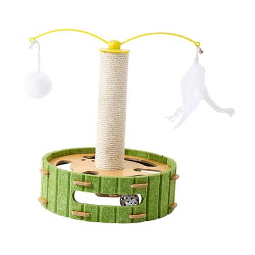 Baoblaze Katzenkratzpostklauenkratzer lustig mit Ball Kratzer für Unterhaltungsaktivität Center Indoor Kätzchen, Runden Baoblaze Katzenkratzpostklauenkratzer lustig mit Ball Kratzer für Unterhaltungsaktivität Center Indoor Kätzchen, Runden von Baoblaze