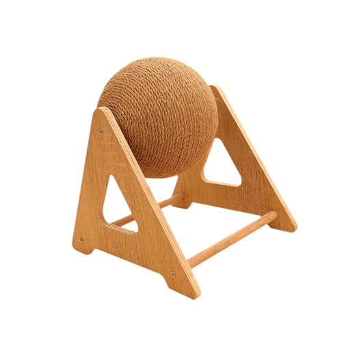 Baoblaze Katzenkratzspielzeug, Kletterspielzeug, Spielzeug, Radtrainer mit Ständer, Kratzball, schützt Möbel für Schlafzimmer von Hauskatzen, Mittel von Baoblaze