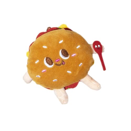 Baoblaze Katzenminzen-Spielzeug für Hauskatzen, Haustier-Spielzeug, interaktives Spielzeug, Katzenzahnreinigung, Kauspielzeug mit Cartoon-Motiv, Hamburger Baoblaze Katzenminzen-Spielzeug für Hauskatzen, Haustier-Spielzeug, interaktives Spielzeug, Katzenzahnreinigung, Kauspielzeug mit Cartoon-Motiv, Hamburger von Baoblaze