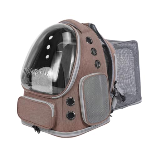 Baoblaze Katzenrucksack, Haustiertransporter, erweiterbarer tragbarer Katzenblasen-Haustierrucksack für Wandern, Outdoor-Aktivitäten, Reisen, Spazierengehen, Khaki Baoblaze Katzenrucksack, Haustiertransporter, erweiterbarer tragbarer Katzenblasen-Haustierrucksack für Wandern, Outdoor-Aktivitäten, Reisen, Spazierengehen, Khaki von Baoblaze