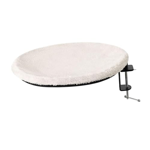 Baoblaze Katzenschreibtisch Bett Innenkatzezubehör mit Haustiermatten Desktop Katzenbett Katzen Hängematte für Geschenke Kätzchen Möbel Computer Schreibtisch, Weiß Baoblaze Katzenschreibtisch Bett Innenkatzezubehör mit Haustiermatten Desktop Katzenbett Katzen Hängematte für Geschenke Kätzchen Möbel Computer Schreibtisch, Weiß von Baoblaze