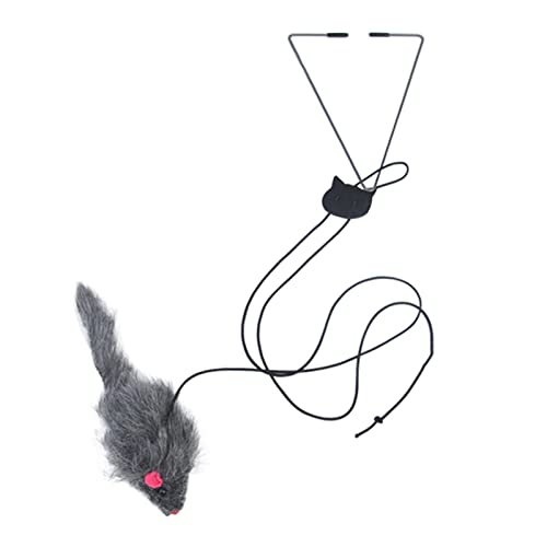 Baoblaze Katzenspielzeug Plüsch Simulation Maus, Interaktive Haustierspielzeug, Hängende Plüschmaus Interessierter Lustiger Katzen-Teaser für Katzenkäfig Tür Baoblaze Katzenspielzeug Plüsch Simulation Maus, Interaktive Haustierspielzeug, Hängende Plüschmaus Interessierter Lustiger Katzen-Teaser für Katzenkäfig Tür von Baoblaze