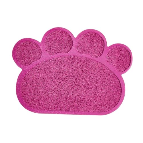 Baoblaze Katzenstreu-Matte, Haustier-Fütterungsmatte, Heimtierbedarf, multifunktionales Futter-Tischset, Katzennapf-Matte für Kätzchen, weniger Abfall, Rose Baoblaze Katzenstreu-Matte, Haustier-Fütterungsmatte, Heimtierbedarf, multifunktionales Futter-Tischset, Katzennapf-Matte für Kätzchen, weniger Abfall, Rose von Baoblaze