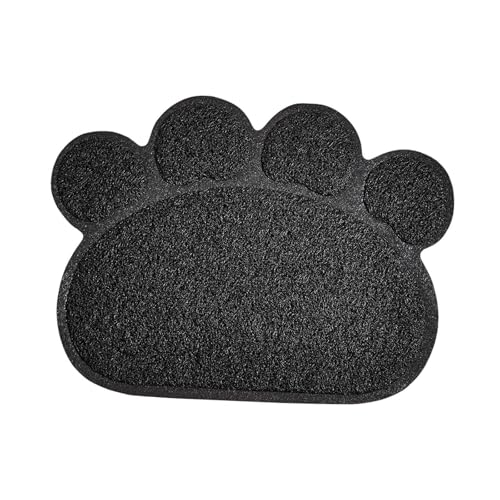 Baoblaze Katzenstreu-Matte, Haustier-Fütterungsmatte, Heimtierbedarf, multifunktionales Futter-Tischset, Katzennapf-Matte für Kätzchen, weniger Abfall, Schwarz Baoblaze Katzenstreu-Matte, Haustier-Fütterungsmatte, Heimtierbedarf, multifunktionales Futter-Tischset, Katzennapf-Matte für Kätzchen, weniger Abfall, Schwarz von Baoblaze