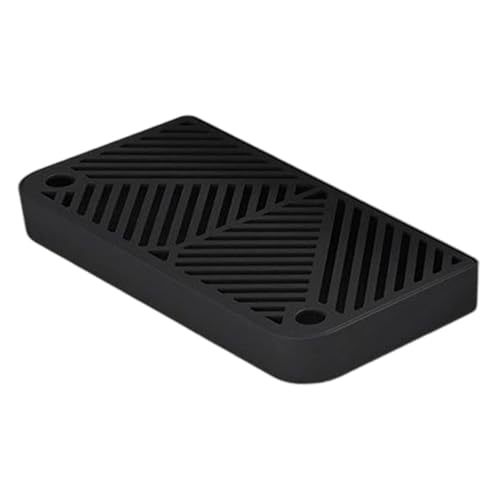 Baoblaze Katzenstreu Matten -Katze Stufen Katzenrampe für Müllbox Anti Slip Cat Müllfänger Brettkühlpolster für Innenkatzen, Schwarz Baoblaze Katzenstreu Matten -Katze Stufen Katzenrampe für Müllbox Anti Slip Cat Müllfänger Brettkühlpolster für Innenkatzen, Schwarz von Baoblaze