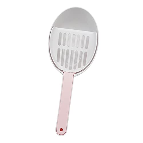 Baoblaze Katzenstreu-Schaufel, langlebige Katzenstreu-Schaufel, Katzenstreu-Sieb-Schaufel, Reinigungswerkzeug, sofortiges Filtern von Katzenstreu und - ROSA von Baoblaze