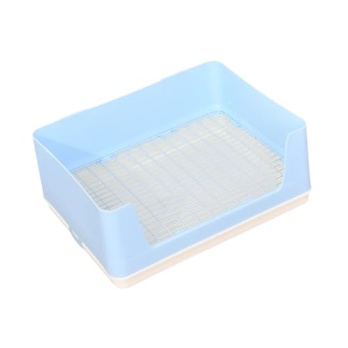 Baoblaze Katzentoilette, PIPI-Toilettenschale, Töpfchen-Ecke, Spritzschutz, Katzentoilette für Kleintiere, Haustiertoilette, leicht zu reinigen, BLAU Baoblaze Katzentoilette, PIPI-Toilettenschale, Töpfchen-Ecke, Spritzschutz, Katzentoilette für Kleintiere, Haustiertoilette, leicht zu reinigen, BLAU von Baoblaze
