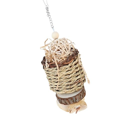 Baoblaze Kauspielzeug für Papageien und Vögel, Geschenk für Vogelliebhaber, gewebtes Käfigzubehör, Käfigzerkleinerer-Spielzeug, Hängespielzeug für, Keine Klingel Baoblaze Kauspielzeug für Papageien und Vögel, Geschenk für Vogelliebhaber, gewebtes Käfigzubehör, Käfigzerkleinerer-Spielzeug, Hängespielzeug für, Keine Klingel von Baoblaze