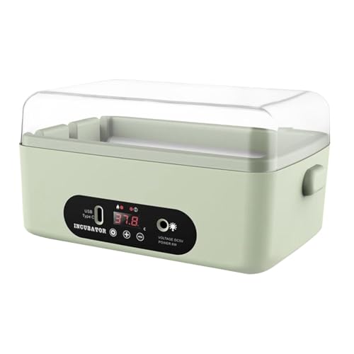 Baoblaze Kleine Inkubator Hühner Vollautomatisch, Brutautomat Wachteln Vollautomatisch, Geflügelbrutkasten Eierbrüter für Gänse, Vögel, Wachteln, Hühner, Papageien, 5 Automatisches Drehen Baoblaze Kleine Inkubator Hühner Vollautomatisch, Brutautomat Wachteln Vollautomatisch, Geflügelbrutkasten Eierbrüter für Gänse, Vögel, Wachteln, Hühner, Papageien, 5 Automatisches Drehen von Baoblaze
