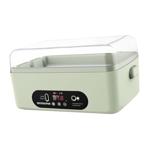 Baoblaze Kleine Inkubator Hühner Vollautomatisch, Brutautomat Wachteln Vollautomatisch, Geflügelbrutkasten Eierbrüter für Gänse, Vögel, Wachteln, Hühner, Papageien, Manuelles Drehen von 4 Eiern Baoblaze Kleine Inkubator Hühner Vollautomatisch, Brutautomat Wachteln Vollautomatisch, Geflügelbrutkasten Eierbrüter für Gänse, Vögel, Wachteln, Hühner, Papageien, Manuelles Drehen von 4 Eiern von Baoblaze