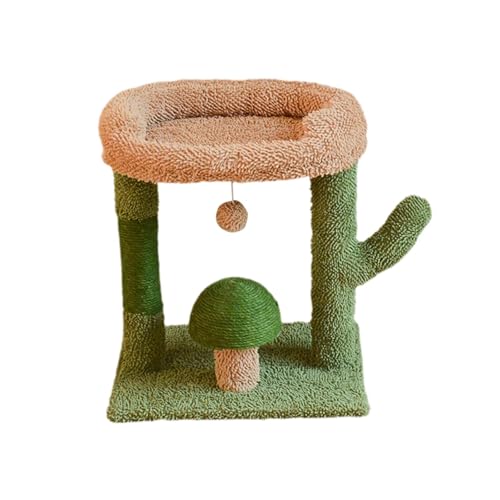 Baoblaze Kletterbaum für Katzen, Haustierbett mit Ball, mehrschichtiger Kletterturm für Katzen, Katzenhaus für interaktive Ruheübungen Baoblaze Kletterbaum für Katzen, Haustierbett mit Ball, mehrschichtiger Kletterturm für Katzen, Katzenhaus für interaktive Ruheübungen von Baoblaze