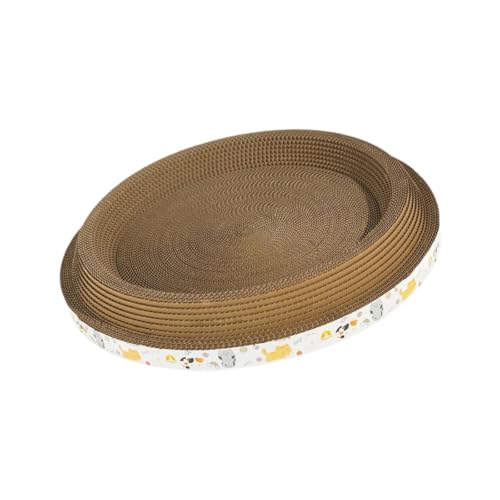 Baoblaze Kratzbett aus Wellpappe, Katzenbett, Nest, Spiel- und Ruheplatz, Entspannungsmöbelschutz, Kratzkissen aus Wellpappe für Katzen, S Baoblaze Kratzbett aus Wellpappe, Katzenbett, Nest, Spiel- und Ruheplatz, Entspannungsmöbelschutz, Kratzkissen aus Wellpappe für Katzen, S von Baoblaze