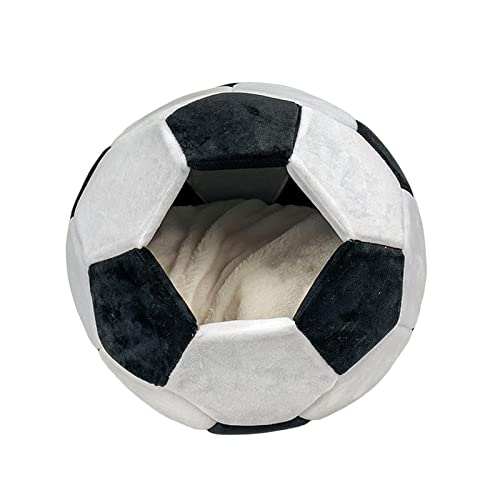 Baoblaze Kreatives Haustierbett, rutschfestes, atmungsaktives, warmes, fußballförmiges, waschbares, Hundeschlafbett, Haustier-, schwarz L Baoblaze Kreatives Haustierbett, rutschfestes, atmungsaktives, warmes, fußballförmiges, waschbares, Hundeschlafbett, Haustier-, schwarz L von Baoblaze