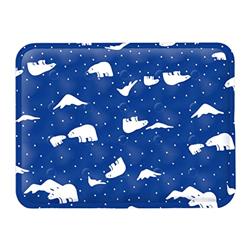 Baoblaze Kühlmatte für Haustiere, wasserdicht, faltbar, Katzenmatte, Kissen für Hunde, Katzen, Schlafunterlage, Bequeme Eisunterlage, tragbar für den, von Baoblaze