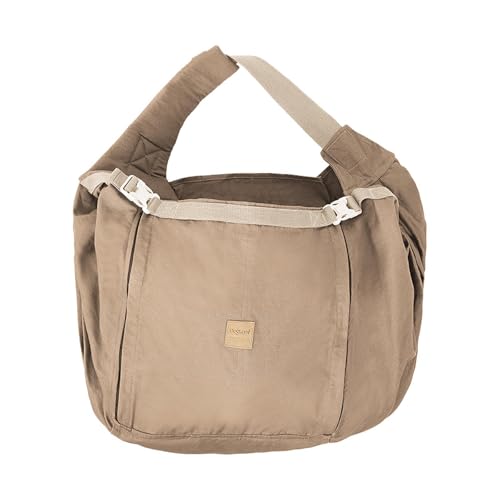 Baoblaze Leichte Welpen-Umhängetasche, Tragetasche für Hunde für unterwegs, Khaki von Baoblaze