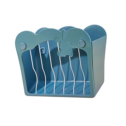 Baoblaze Meerschweinchen-Futterstation, Kaninchen-Futterstation, hängender -Spender für, Fütterungs-Manager-Korb, langlebig, Blau Baoblaze Meerschweinchen-Futterstation, Kaninchen-Futterstation, hängender -Spender für, Fütterungs-Manager-Korb, langlebig, Blau von Baoblaze
