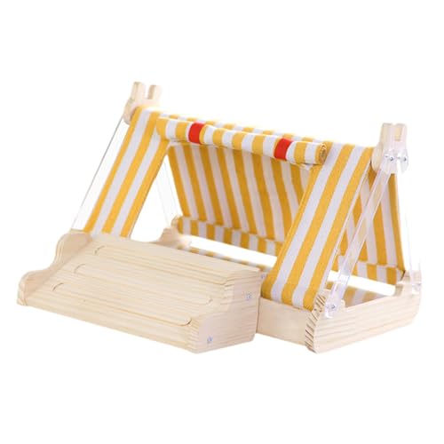 Baoblaze Meerschweinchen-Versteck aus, Hütte, Hauskühlung mit Treppe, Sommer-Kleintierbett, Kaninchen-Kühlzelt für Eichhörnchen, Zwergkaninchen von Baoblaze