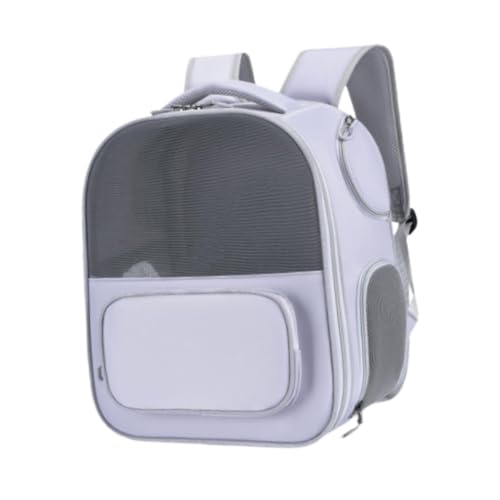 Baoblaze Mesh-Rucksack für kleine Katzen, Schnallenunterstützung, Haustier-Reisetasche für Besichtigungen, kleine Hunde, Camping, Hellgrau Baoblaze Mesh-Rucksack für kleine Katzen, Schnallenunterstützung, Haustier-Reisetasche für Besichtigungen, kleine Hunde, Camping, Hellgrau von Baoblaze