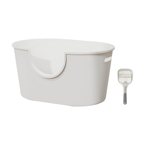 Baoblaze Offene Katzentoiletten, Katzentoilette mit Sieb, tragbar, mit, leicht zu tragen, für, Kätzchentoilette, Katzentoilette, Grau Baoblaze Offene Katzentoiletten, Katzentoilette mit Sieb, tragbar, mit, leicht zu tragen, für, Kätzchentoilette, Katzentoilette, Grau von Baoblaze