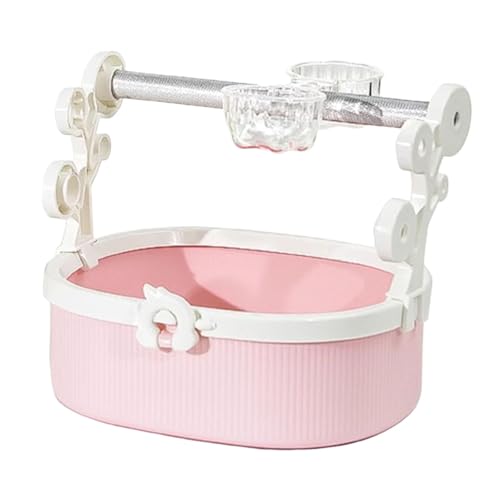 Baoblaze Papageien Trainingsstand, Sitzstangen für Vögel, Spielplatz für Nymphensittiche, Rosa Baoblaze Papageien Trainingsstand, Sitzstangen für Vögel, Spielplatz für Nymphensittiche, Rosa von Baoblaze