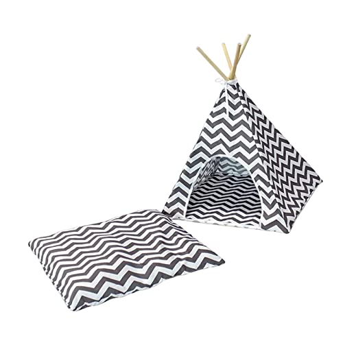 Baoblaze Pet Tipi Katzenbett Zelt Kleines Hundehaus Hütte Warmes Schlafbettzubehör Baoblaze Pet Tipi Katzenbett Zelt Kleines Hundehaus Hütte Warmes Schlafbettzubehör von Baoblaze