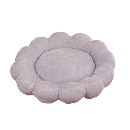 Baoblaze Petals Katzenbett, Haustier-Isomatte, maschinenwaschbar, rutschfest, kleines Hundebett, weiches Haustier-Nistbett für Hauskatzen, Zwergspitz-Hunde, Grau Baoblaze Petals Katzenbett, Haustier-Isomatte, maschinenwaschbar, rutschfest, kleines Hundebett, weiches Haustier-Nistbett für Hauskatzen, Zwergspitz-Hunde, Grau von Baoblaze