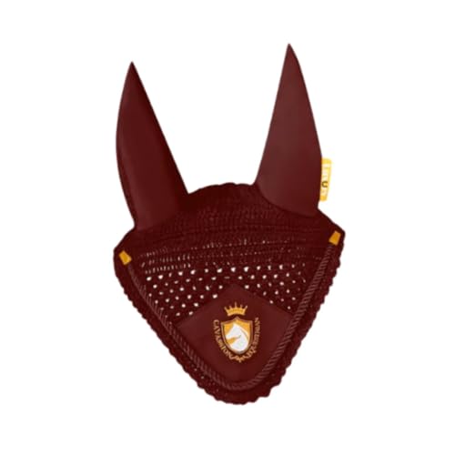 Baoblaze Pferdeohr Motorhaube Ohrhörer Equestrian Tack Gear Komfortable, tragbare atmungsaktive Kapuze Soft Fly Protection Protector Fly Maske von Baoblaze