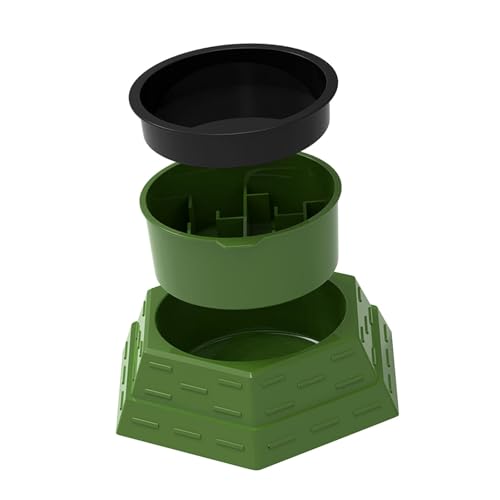Baoblaze Reptilien - -Fütterungsschale Wasserschale, leichte, vielseitige, leicht zu reinigende Tank -Accessoire -Tiernahrungspender Feeder für von Baoblaze